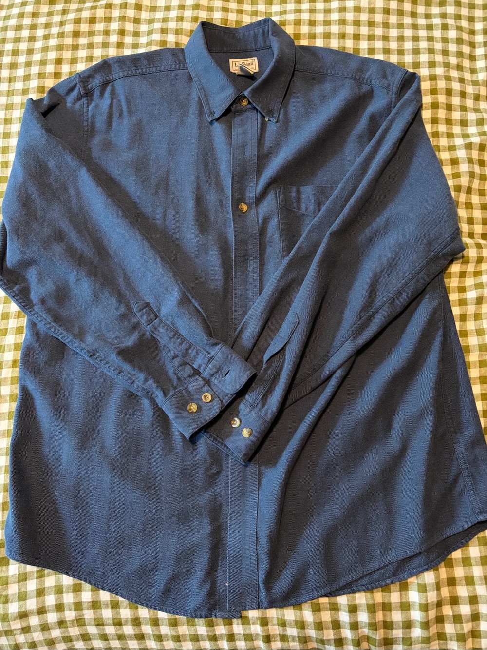 Vintage Heavyweight Men's Button-Down Shirt